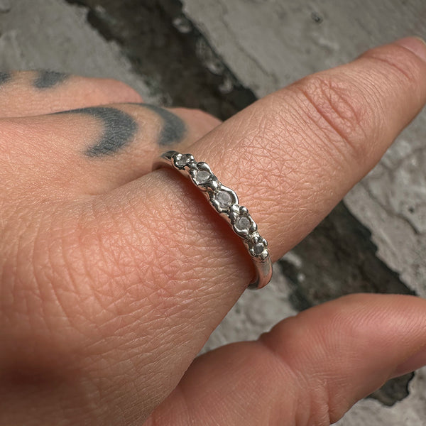 Organic Foggy Diamond | Ring