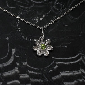 Peridot Flower | Necklace