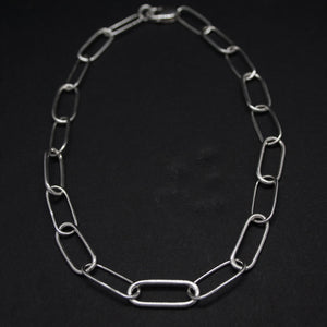 Collier Chaîne Maille Ovale