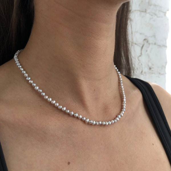Grey Pearl | Necklace